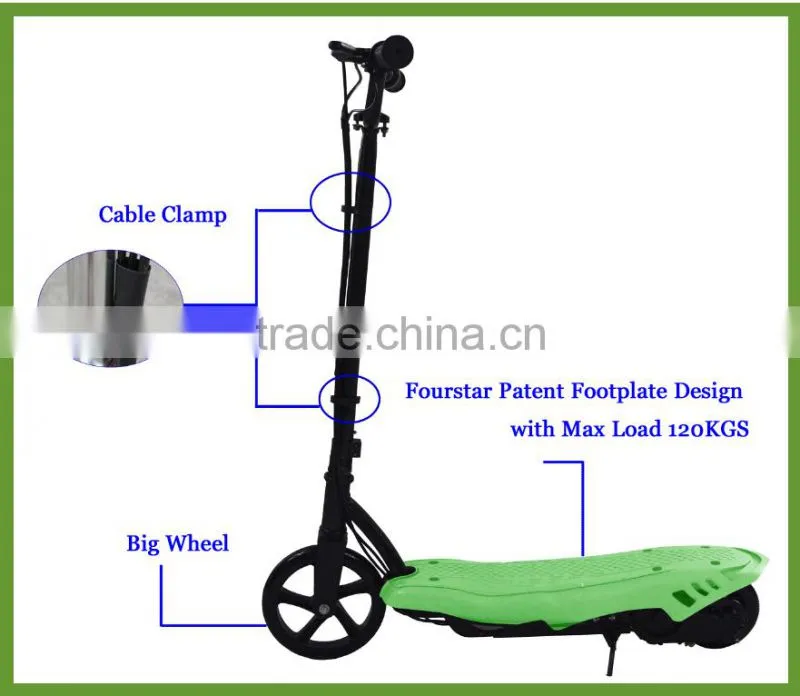 China E-Scooter Foldable Desgn with PU tyre SX-E1013-X6