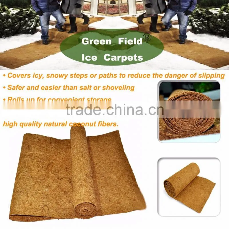 Coconut outdoor home non slip outdoor ice carpet