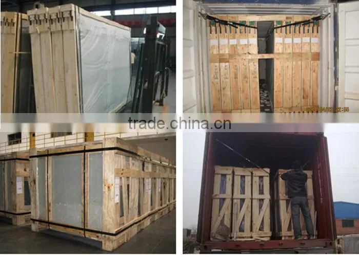 Safe building PVB laminated fire rated glass