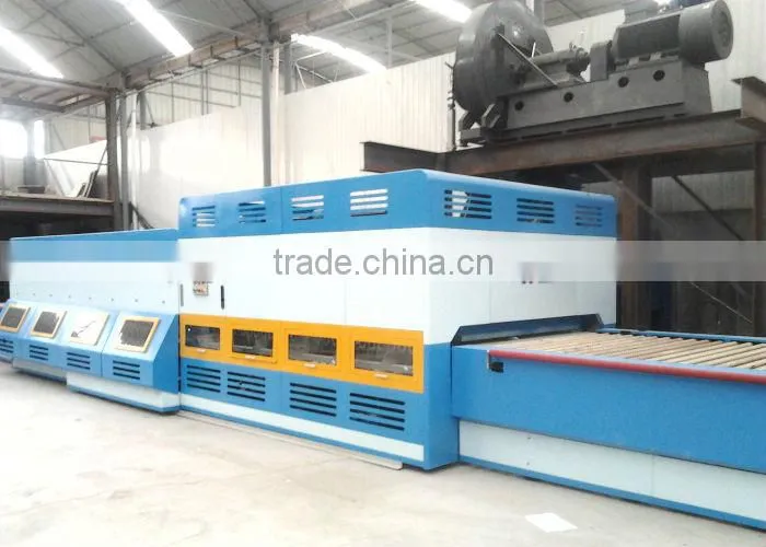 Industrial Electric Batch Production Flat/Bent Building Glass Toughening Machine
