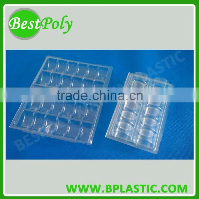 High quality plastic tray for macarons clamshell packaging