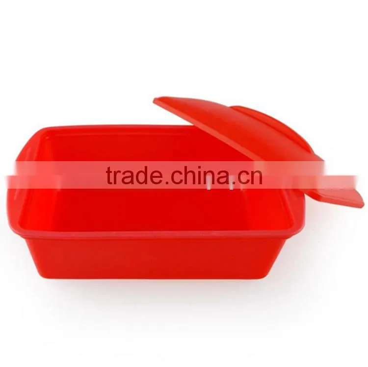 Nonstick Thicken Silicone Baking Pan with Cover Silicone Loaf Pan