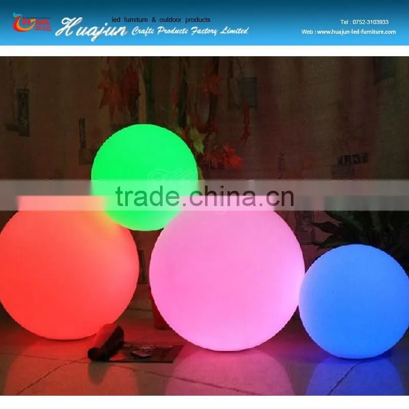 Wholesale plastic illuminated garden outdoor led ball