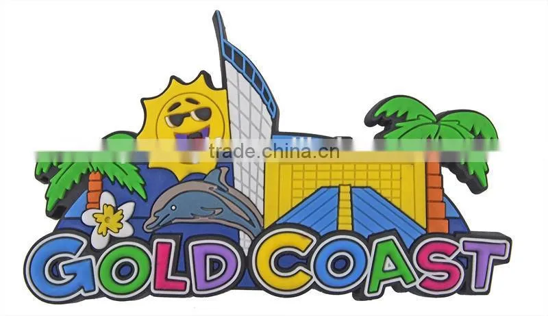 Promotional lovely design 3D fridge magnet