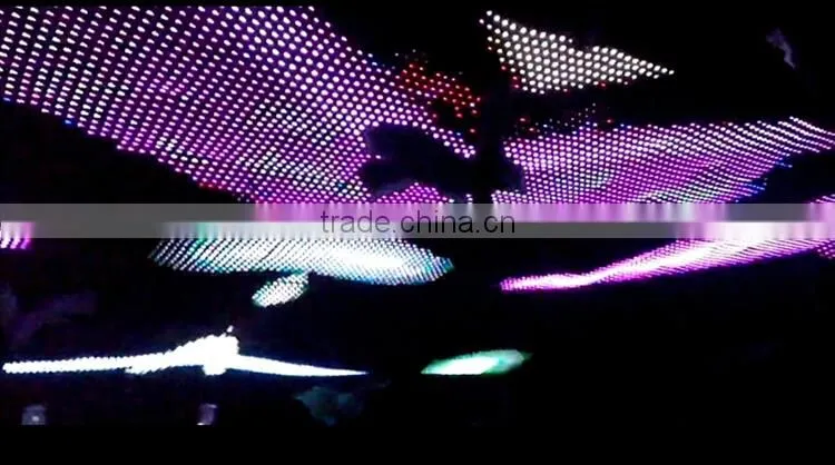 Good quality flexible soft full color led stage backdrop