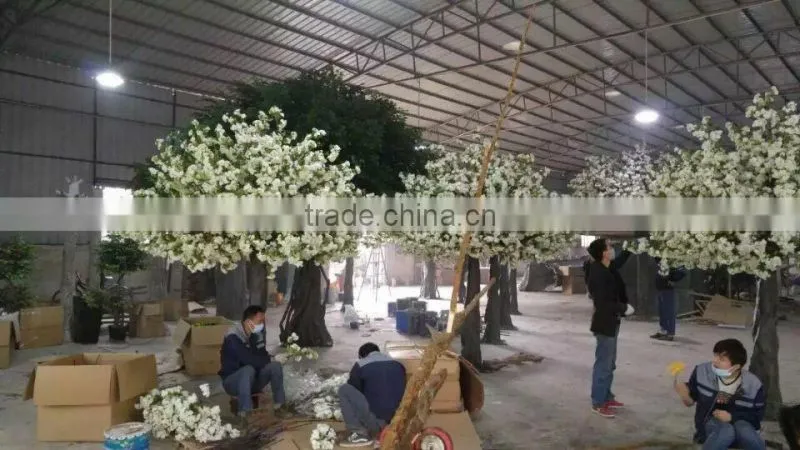 flower tree wedding decoration hand make artificial cherry blossom tree
