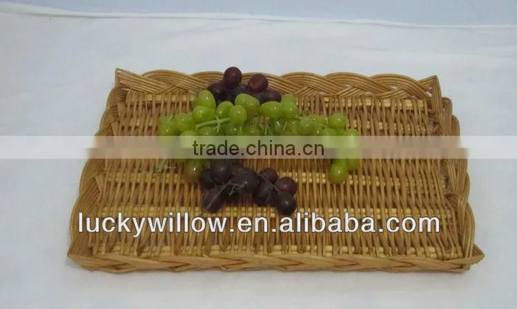 willow bread basket willow basket tray for storage