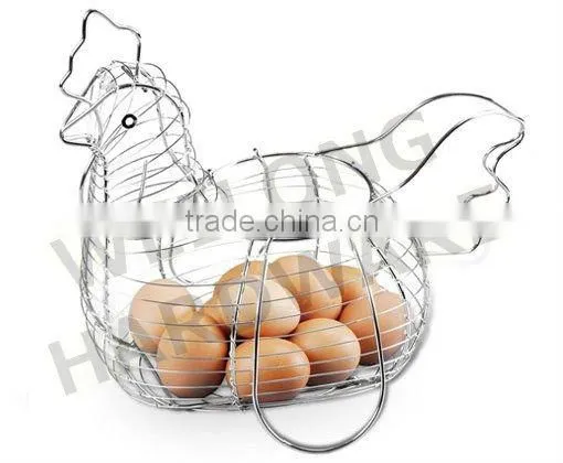 customized-designed metal fruit/egg holder