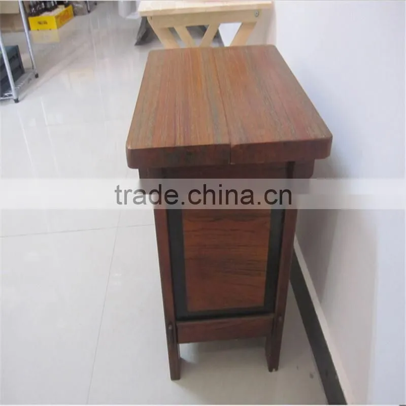 white modern bedroom furniture Wooden Bedside table