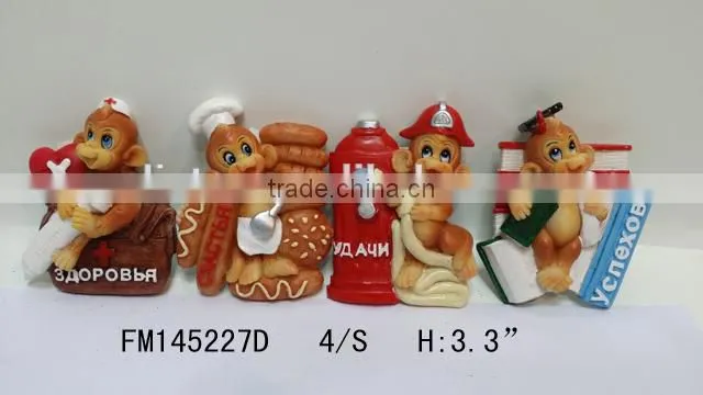 Polyresin New year souvenir 2016 monkey