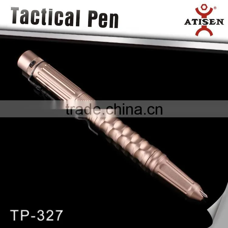 Self Defense Tool Tactical ball point pen,glass breaker 2 in 1 with LED