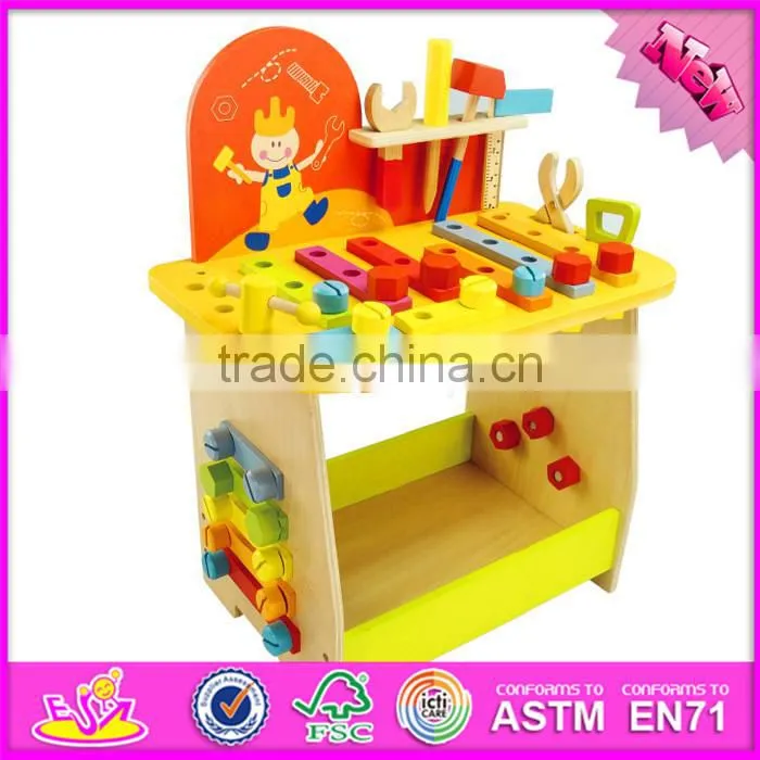 2016 new design children wooden mini tool toy W03D077-S
