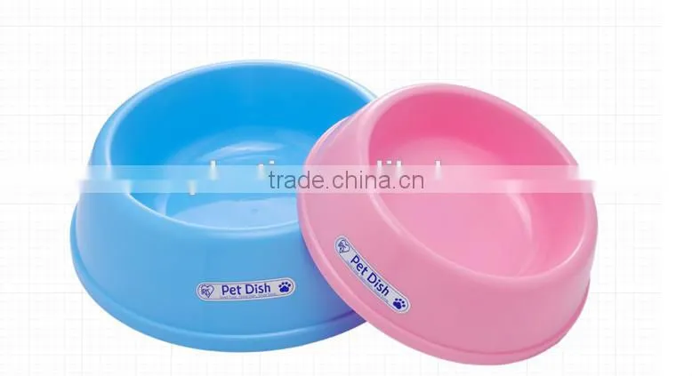 OEM High quality eco-friendly PET salad bowl wholesale plastic dog bowl disposable pet dish