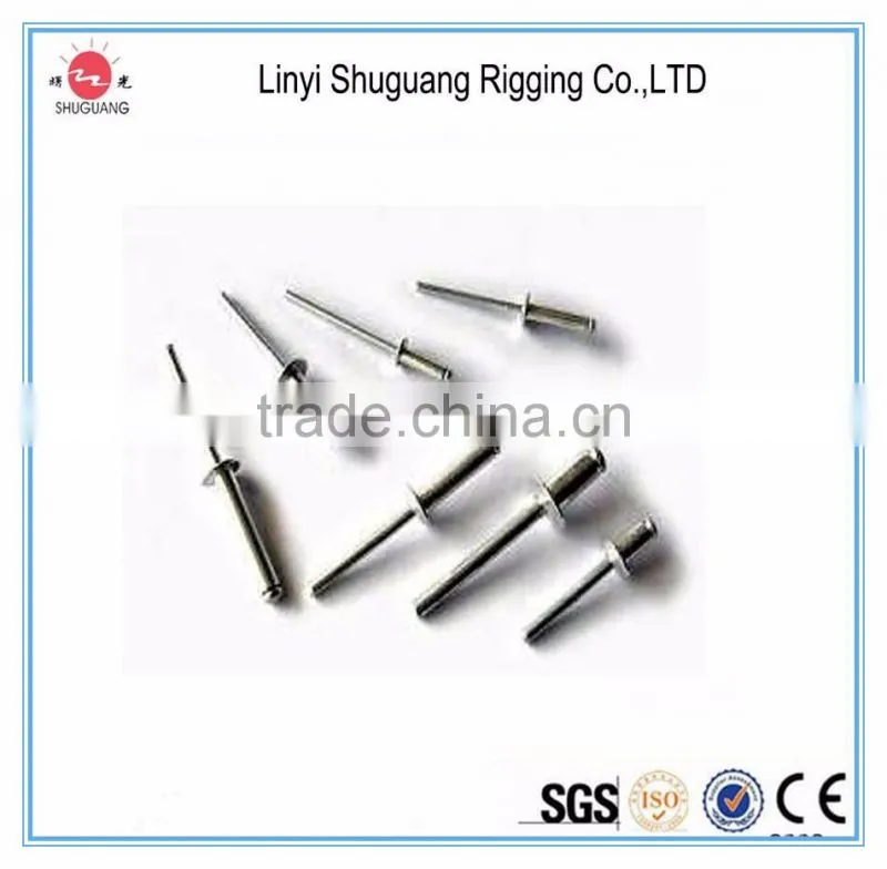 silver blind rivet,cheaper price aluminum blind rivet