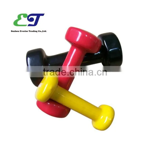 Vinyl / Chrome / Rubber dumbbell