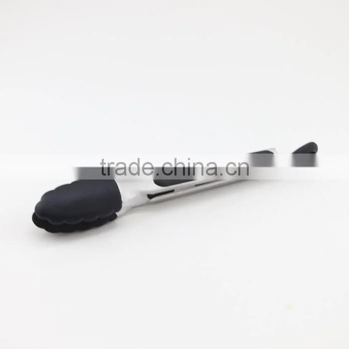 Kitchen Tongs and Stainless Steel Silicone Cooking Utensils Set of 2, Commercial Grade