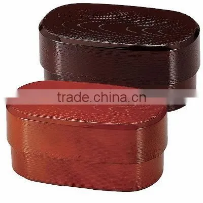 Japanese Bento box Sushi wood container Sushi bento Wappa made in Japan