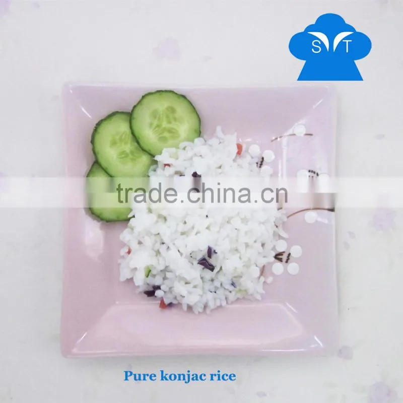 New design fresh flavored halal rice,konjac pearl rice