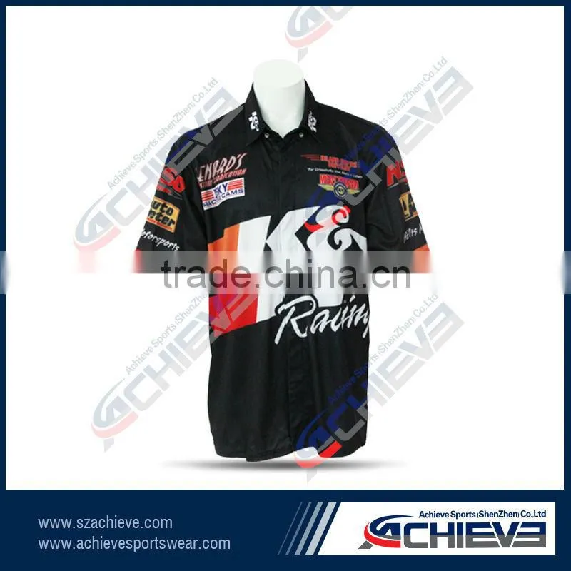 New style sublimated chicago blackhawks jersey ,racing polo shirt