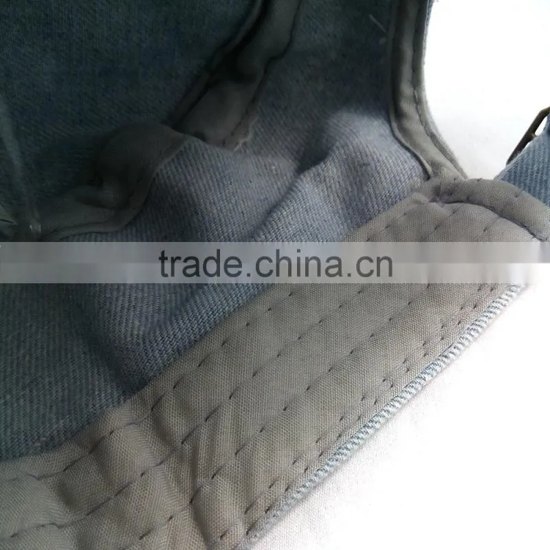 Customize Blank Washed Denim Military Caps Dongguan Factory