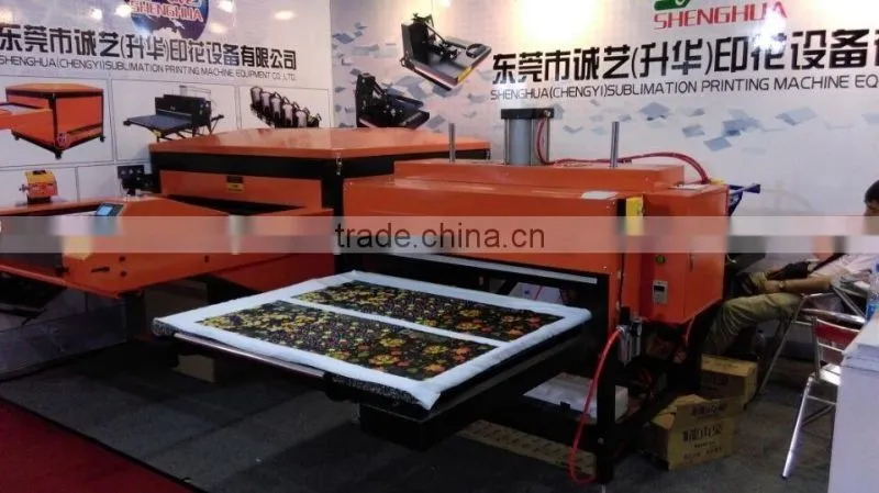 Hydraulic heat press fabric heat transfer printing machine