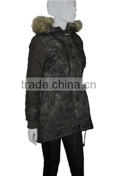 Fashion Women's winter parka coats outdoor parka winter parka for girls