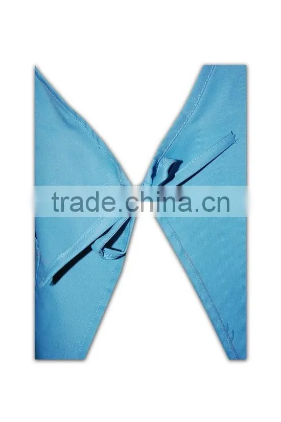 2015 design wholesale promotional solid color disposable custom aprons