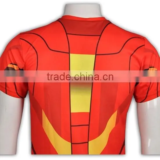 3D sublimation printed t-shirt manufacturers dry fit shirt sublimation t shirt