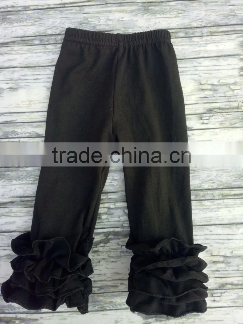kids wear nightmare leggings wholesale girls nightmare icing ruffle pants