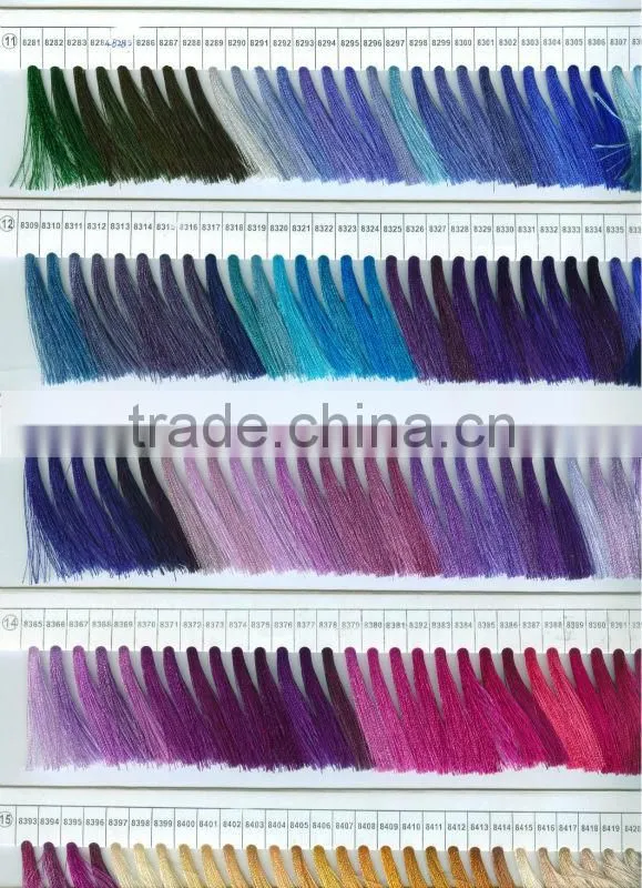 100% Viscose Embroidery Thread 120D/2