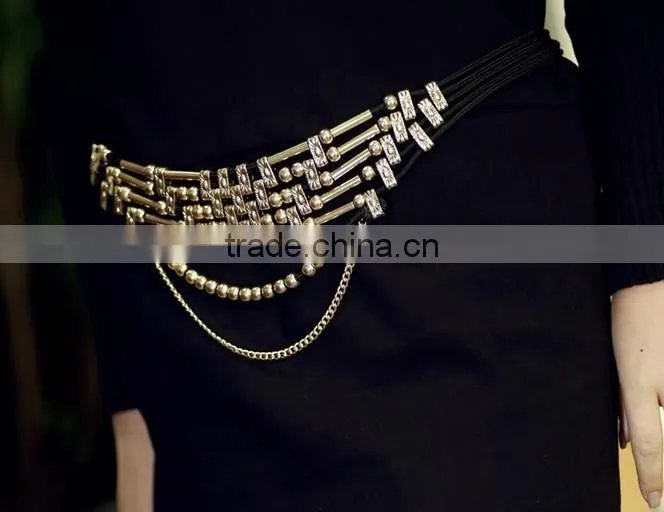 Adjustable Size Power Fashion Jewelry Waist Chain for Women,Waist Chain Piercing Body Jewelry 2014