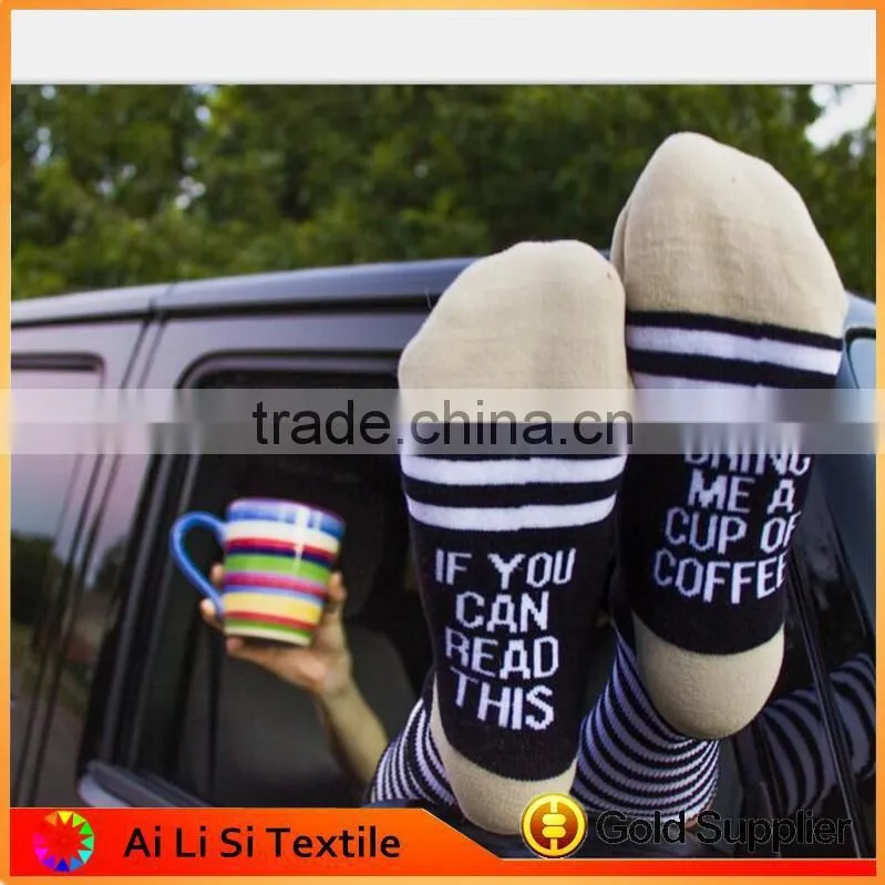 New design If You Can Read This Socks Patterned Socks With High Quality