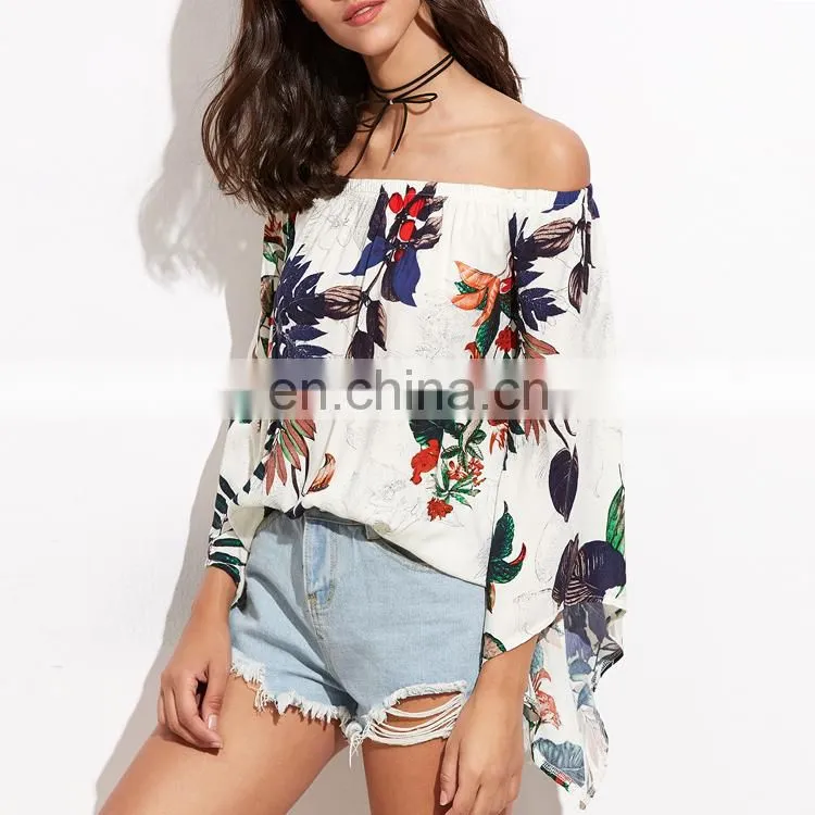 Cropped cut womens clothing 2016 long sleeve deep v neck red blouses for women