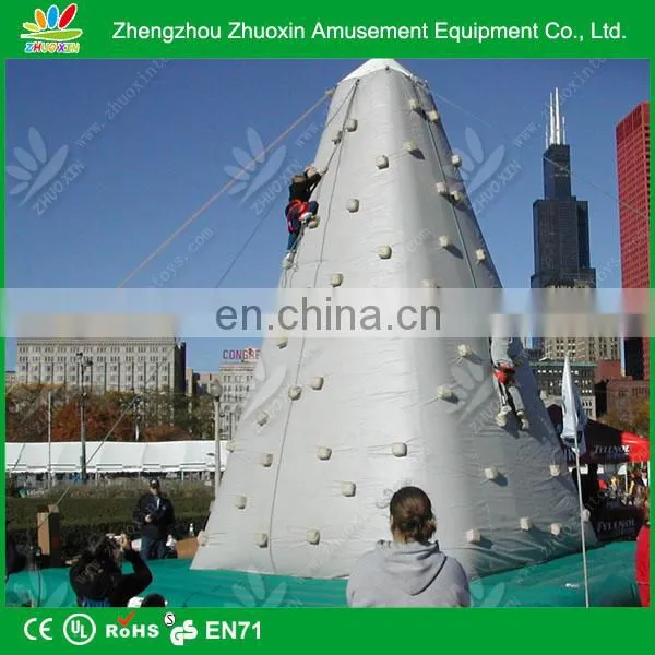 High quality inflatable sports arena, inflatable rock climbing wall