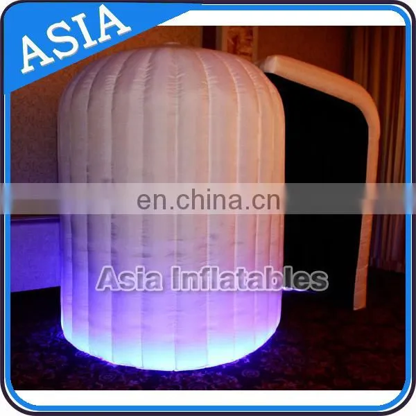 Inflatable Photo Booth For Exhibition / Good Quality Led Inflatable Photo Booth