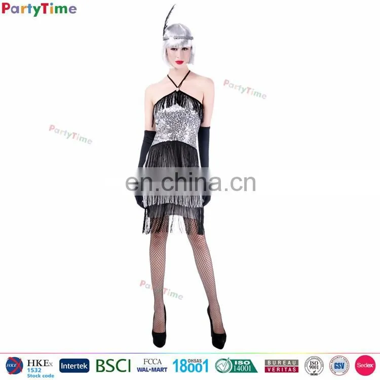 SK01 Party Time various styles adult cosplay dress flapper costume