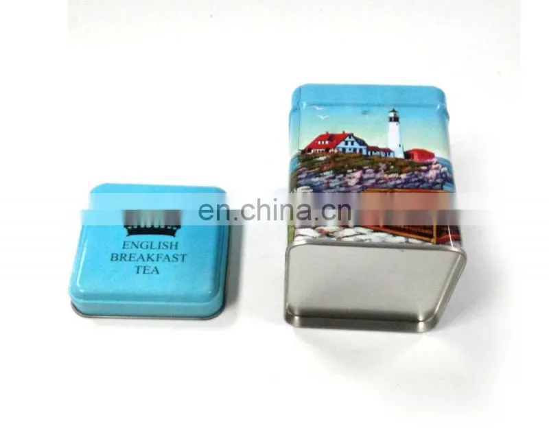 English breakfast tea tin box