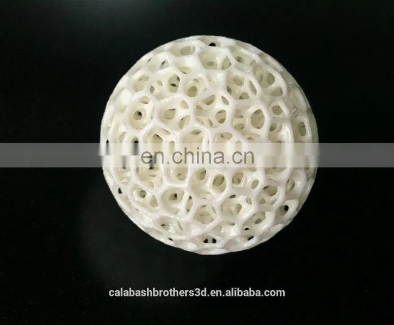 2020 Fashion 3D Printed Eco-Friendly Rubber TPU Design 3D Printing Dog Treat Toy Ball