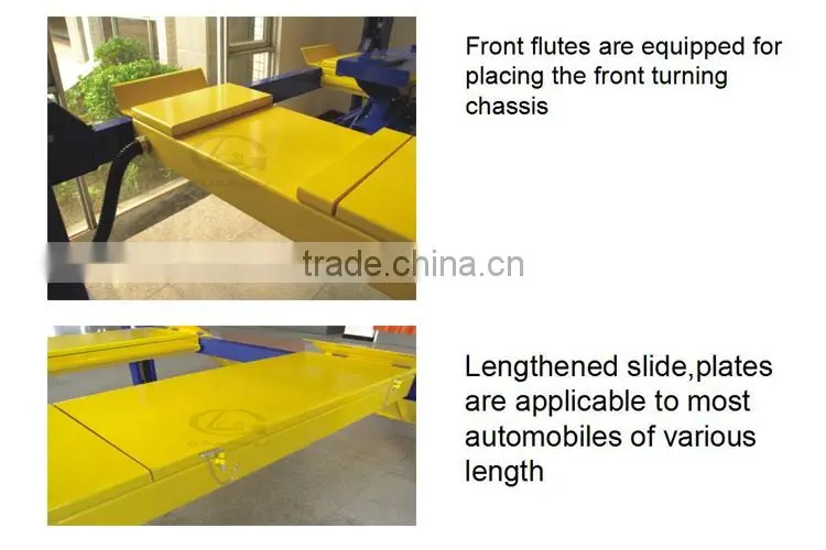Durable life-span and low noise 4 post hydraulic lifter
