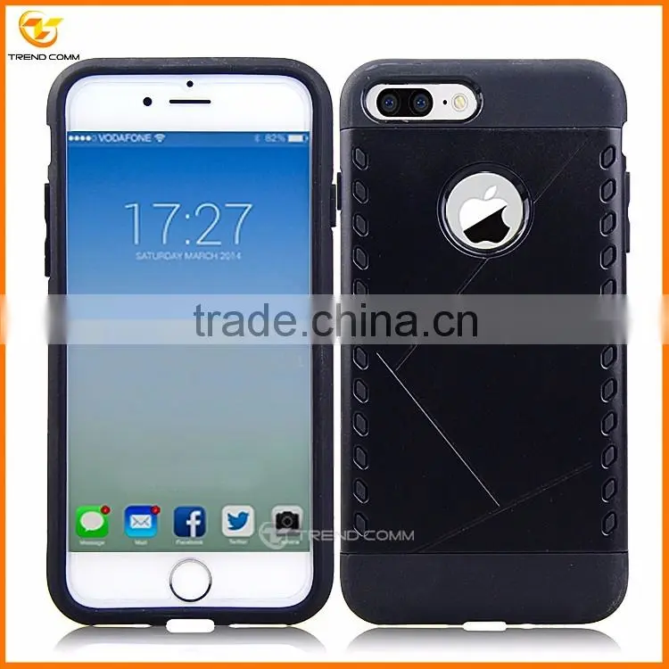 high quality wholesale shockproof armor hard cover for iphone 7 plus