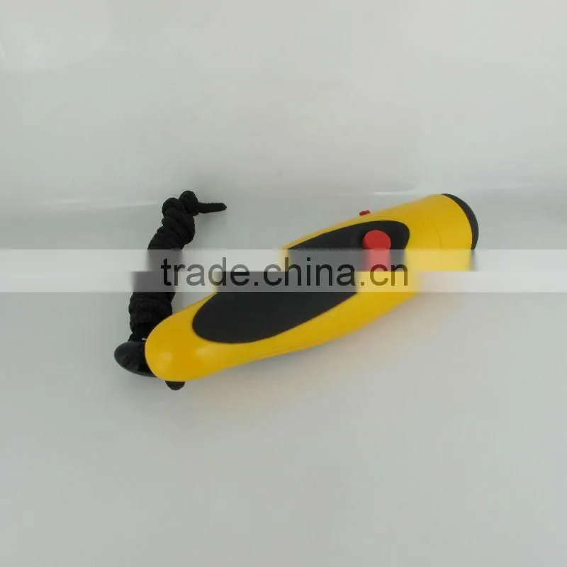 Professional colorful plastic emergency whistle