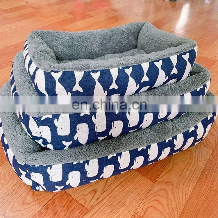 Manufacture Square Lucxury Pet Travel Dog Bed Car Hot Selling