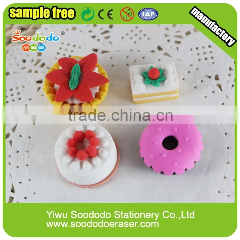 Pretty eraser Cake design student correction