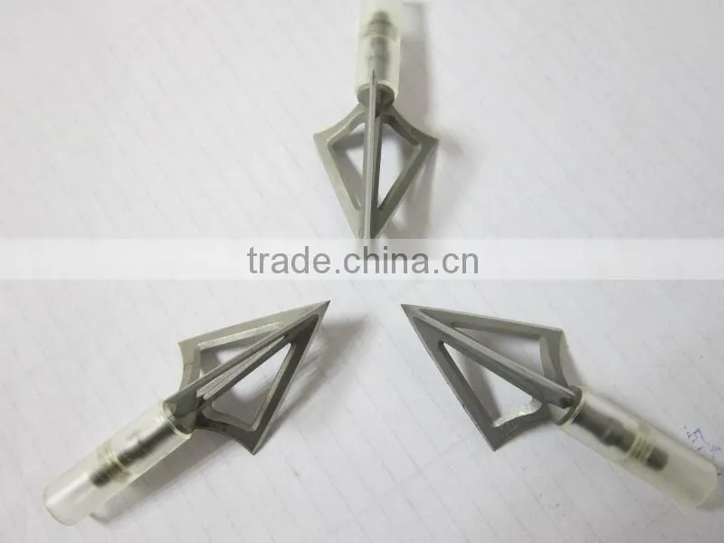 Linkboy Broadhead CS 100 Grain 1 1/16" Stainless Steel archery hunting