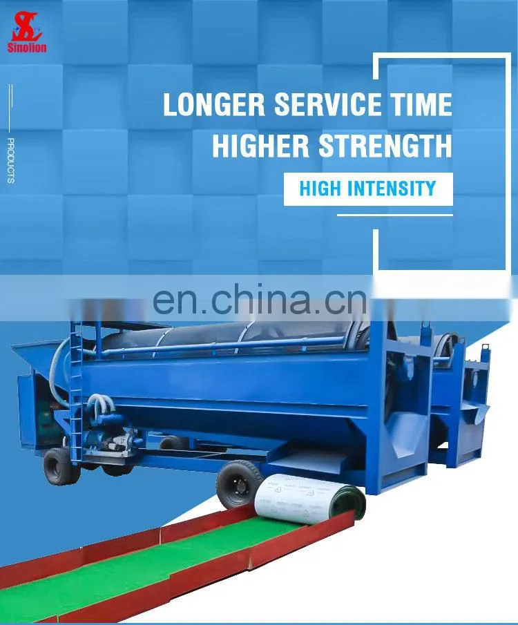 Mini Mining Machine Industrial Trommel Screen Mobile Gold Washing Plant