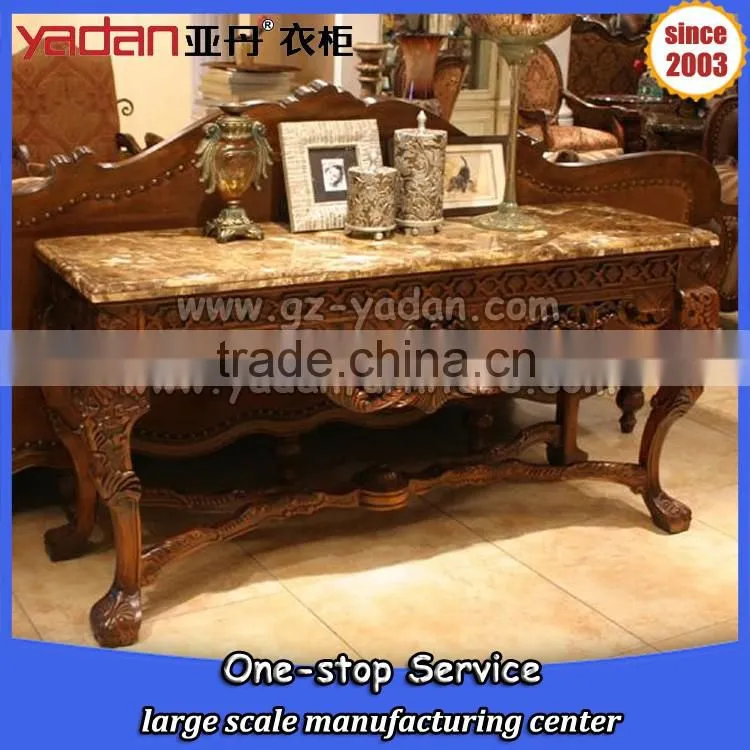 Queen Anne console living room furniture antique console table wooden hall sofa table