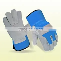 Split Leather Safety gloves palm and double palm