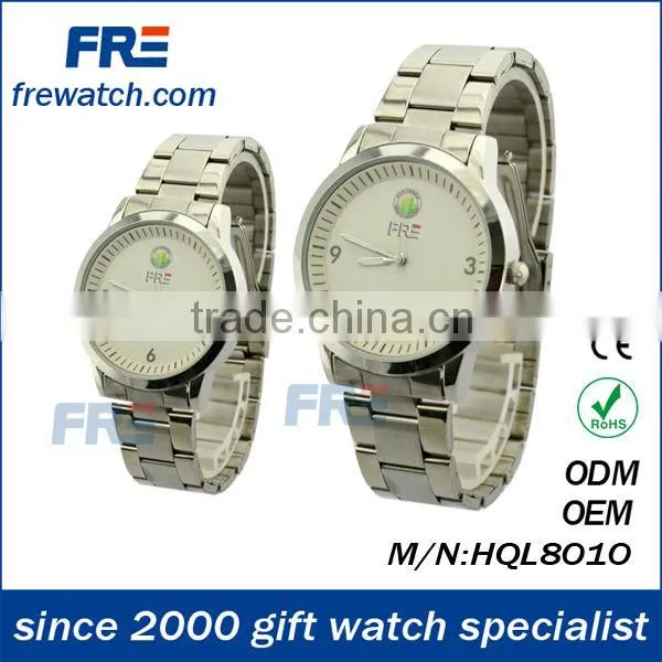 private label watches fashion couple watch all alloy watch quartz watch