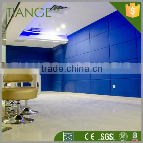 Glass wool fabric acoustic wall panel