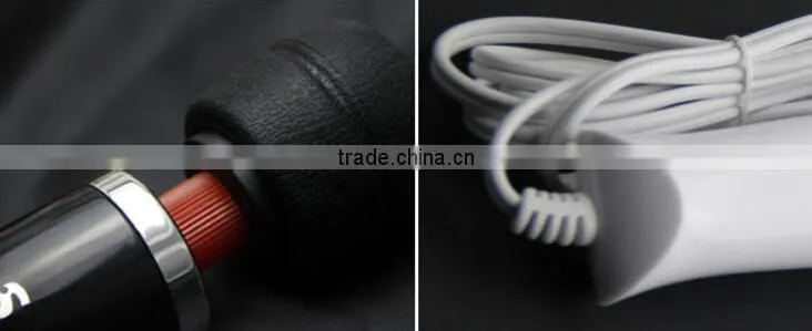 Best Selling Black /white/purple sex vibrator USB cord 10 speed magic wand sex toy upmarket wand